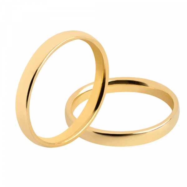 aliança casamento ouro
